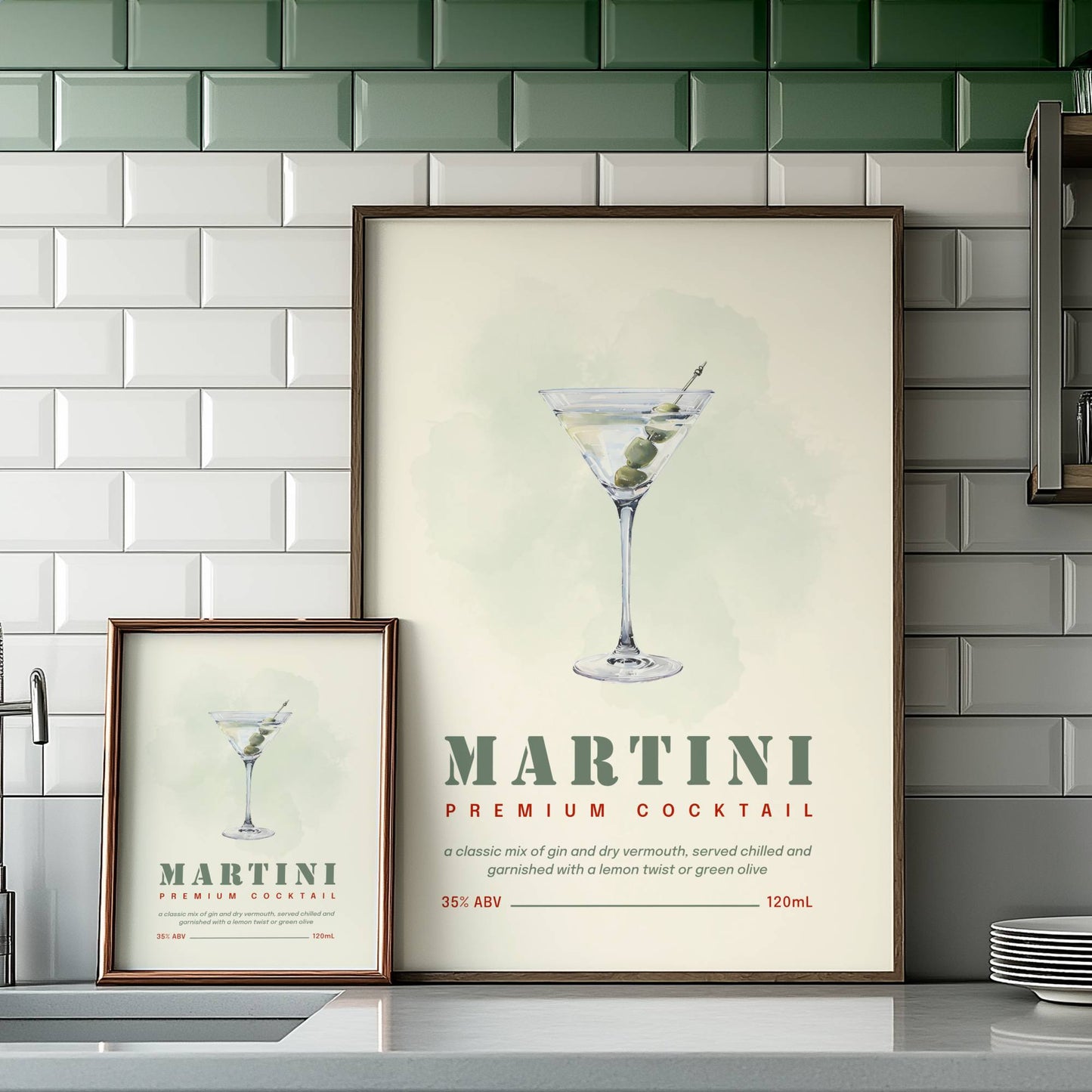 Martini Print, Martini Art, Make It Dirty, Retro alcohol art, Cocktail Bar Wall Art, Home Bar Decor, Martini Poster, Kitchen Art, bar cart
