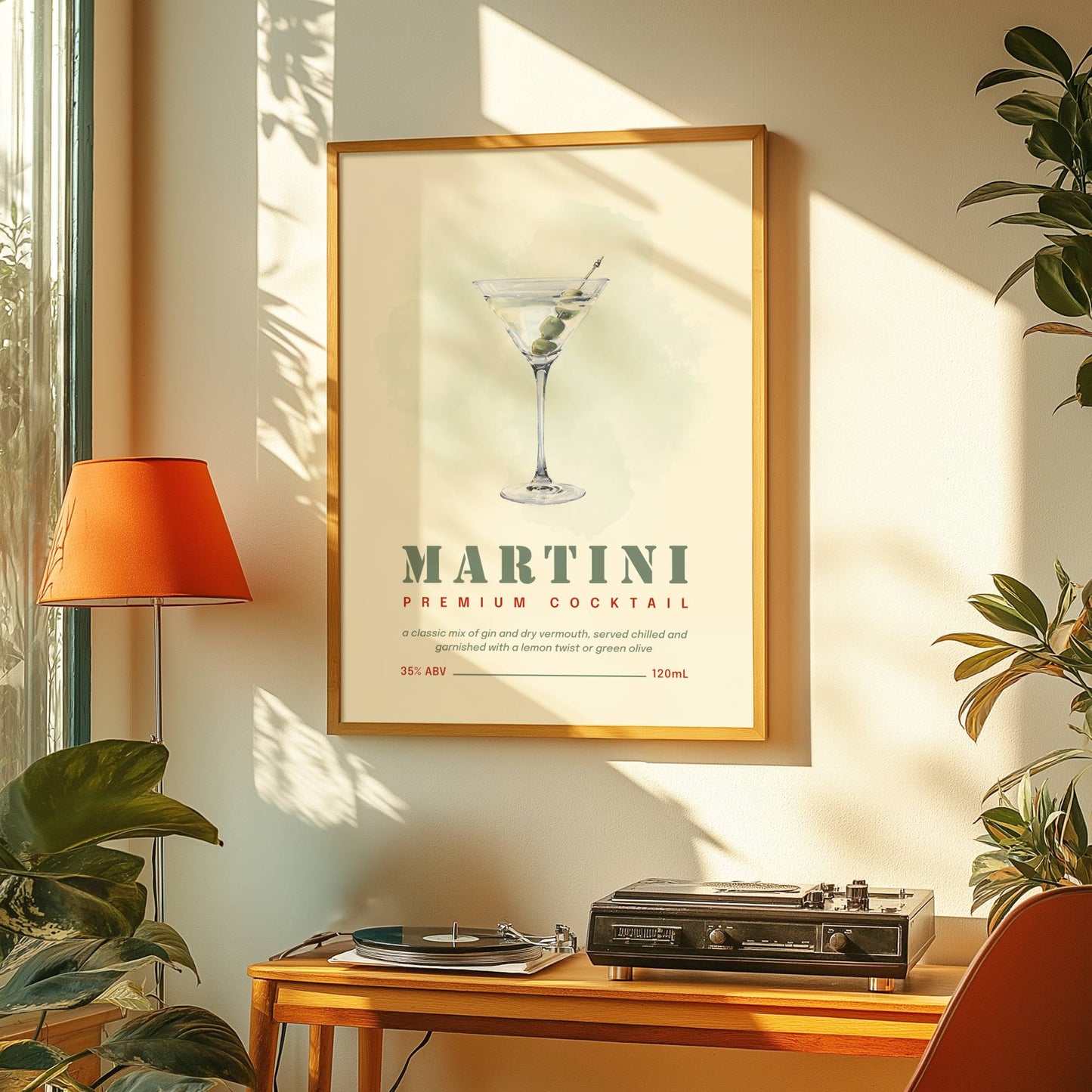Martini Print, Martini Art, Make It Dirty, Retro alcohol art, Cocktail Bar Wall Art, Home Bar Decor, Martini Poster, Kitchen Art, bar cart